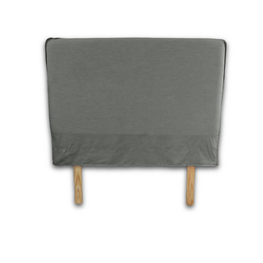 California Slipcover Headboard with a removable, customizable fabric cover.