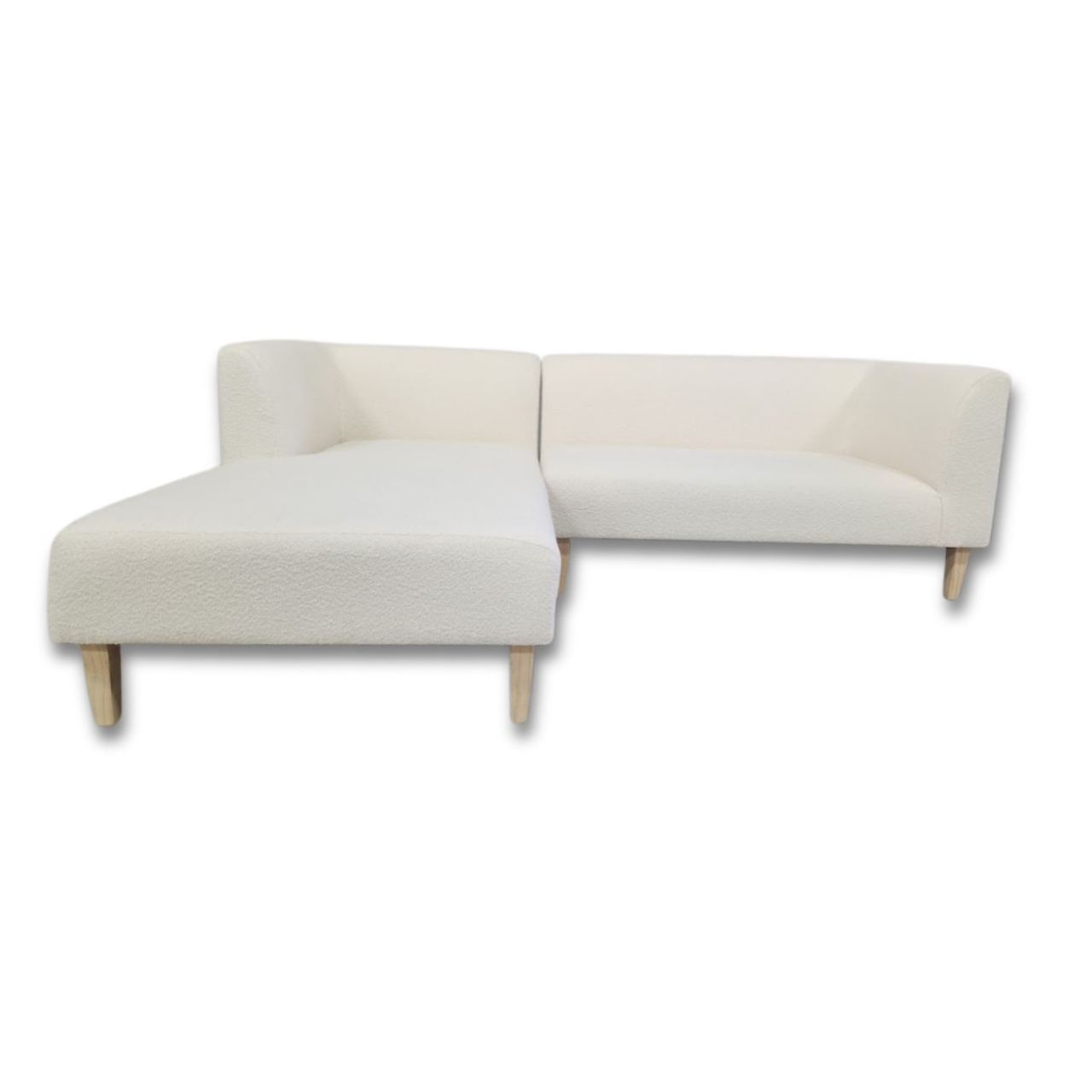 Ella Daybed with fixed seating, ideal for modern living rooms or guest rooms.